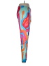 Shein Curve Print Blue Active Pants Size 0X - photo 4