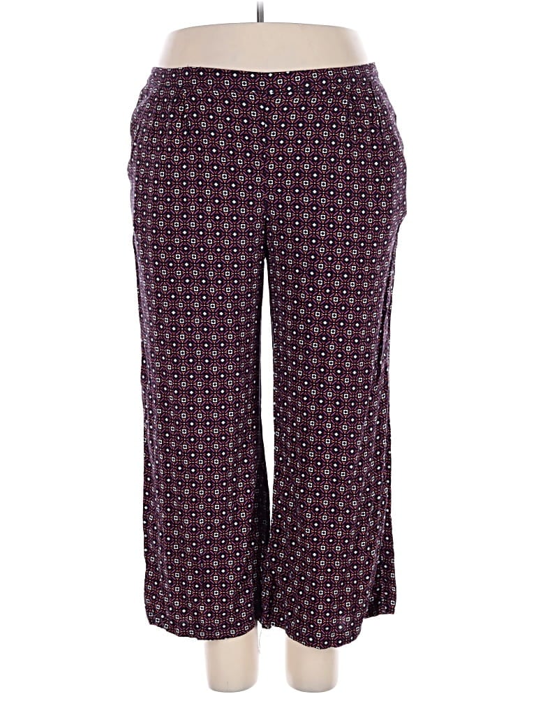 Pre-owned Merona Casual Pants In Purple