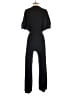 FUZZI 100% Nylon Solid Black Jumpsuit Size S - photo 2