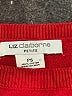 Liz Claiborne 100% Cotton Color Block Black Pullover Sweater Size S (petite) - photo 7