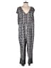 Tacera Graphic Silver Jumpsuit Size XL (petite) - photo 1