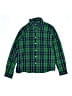 Basic Editions Plaid Green Long Sleeve Button-Down Shirt Size 14 - photo 1