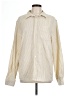 And Now This 100% Polyester Stripes Ivory Long Sleeve Blouse Size L - photo 1