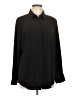 Nine West 100% Polyester Black Long Sleeve Blouse Size L - photo 1