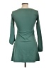 Assorted Brands Solid Green Casual Dress Size L - photo 2