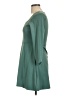 Assorted Brands Solid Green Casual Dress Size L - photo 5