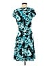 MICHAEL Michael Kors Print Teal Cocktail Dress Size S - photo 2