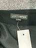 LOFT Versa 100% Polyester Solid Black Casual Skirt Size 0 - photo 4