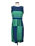 Max Mara Stripes Green Casual Dress Size S (estimated) - photo 1
