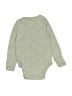 Baby Gap Solid Gray Long Sleeve Onesie Size 3-6 mo - photo 2