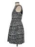 Taylor Animal Print Gray Casual Dress Size 2 - photo 5