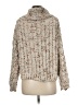 Moon & Madison Tweed Tan Pullover Sweater Size M - photo 2
