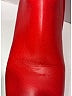 Balenciaga 100% Leather Red Ankle Boots Size EU 38 - photo 4