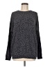 Athleta Animal Print Gray Pullover Sweater Size M - photo 1