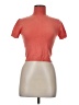 Jun & Ivy Orange Short Sleeve Turtleneck Size M - photo 1