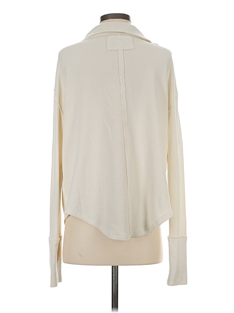 Pre-owned We The Free Long Sleeve Blouse In Ivory