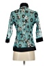 Assorted Brands Print Teal Black Jacket Size S (estimated) - photo 2