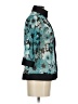 Assorted Brands Print Teal Black Jacket Size S (estimated) - photo 4