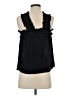 J.Crew 100% Polyester Black Tank Top Size 0 - photo 2