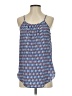 Renee C. Blue Sleeveless Blouse Size S - photo 1