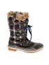 Sorel Plaid Gray Brown Boots Size 9 - photo 1
