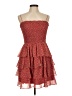 TJD 100% Polyester Hearts Red Cocktail Dress Size M - photo 1