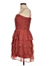 TJD 100% Polyester Hearts Red Cocktail Dress Size M - photo 5