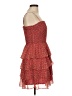 TJD 100% Polyester Hearts Red Cocktail Dress Size M - photo 4