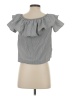 Potter's Pot Gray Short Sleeve Top Size S - photo 2