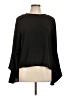 CATHERINE Catherine Malandrino 100% Polyester Black Long Sleeve Blouse Size 12 - photo 1