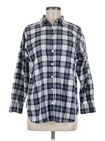 Ann Taylor LOFT Long Sleeve Button-Down Shirt (view 1)