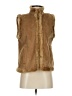 Jaclyn Smith 100% Polyester Brown Faux Fur Vest Size S - photo 1