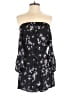 Express 100% Rayon Floral Black Romper Size S - photo 1