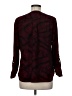 Anne Klein 100% Polyester Burgundy Long Sleeve Blouse Size M - photo 2