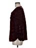Anne Klein 100% Polyester Burgundy Long Sleeve Blouse Size M - photo 5