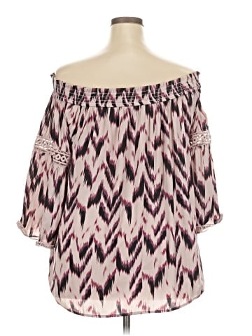 Jennifer Lopez 3/4 Sleeve Blouse (view 2)