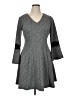 Elle Tweed Gray Casual Dress Size XL - photo 1