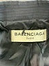Balenciaga Blue Black Wool Coat Size EU 40 / US 10 - photo 12