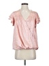Entro Pink Short Sleeve Blouse Size S - photo 1