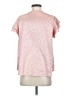 Entro Pink Short Sleeve Blouse Size S - photo 2