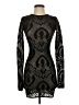 Edikted Graphic Black Cocktail Dress Size XS - photo 1