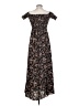 Unbranded 100% Polyester Paisley Brown Casual Dress Size S - photo 2