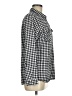 Eddie Bauer Checkered-gingham Black Long Sleeve Button-Down Shirt Size M - photo 4