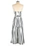 H&M 100% Polyester Stripes Ivory Jumpsuit Size 4 - photo 2