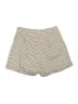 Shein 100% Polyester Houndstooth Gold Shorts Size 4 - photo 1