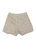 Shein 100% Polyester Houndstooth Gold Shorts Size 4 - photo 2