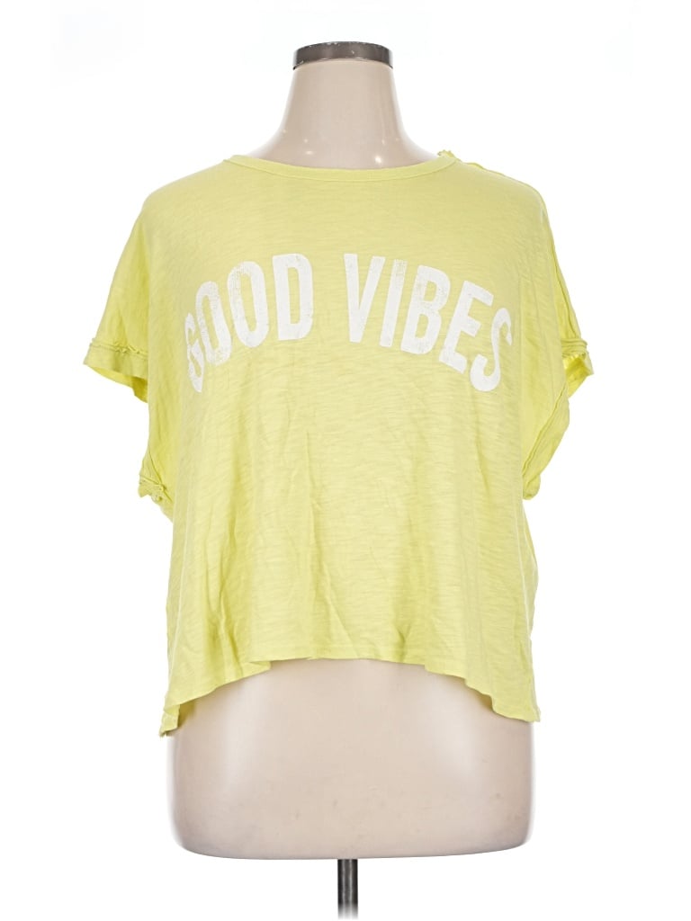 Pre-owned Grayson Threads Short Sleeve T-shirt In Yellow