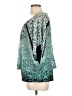 Style&Co 100% Polyester Teal 3/4 Sleeve Blouse Size L - photo 5
