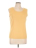 N Touch Yellow Sleeveless Top Size L - photo 1
