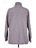 RBX 100% Polyester Chevron-herringbone Gray Turtleneck Sweater Size 1X - photo 2